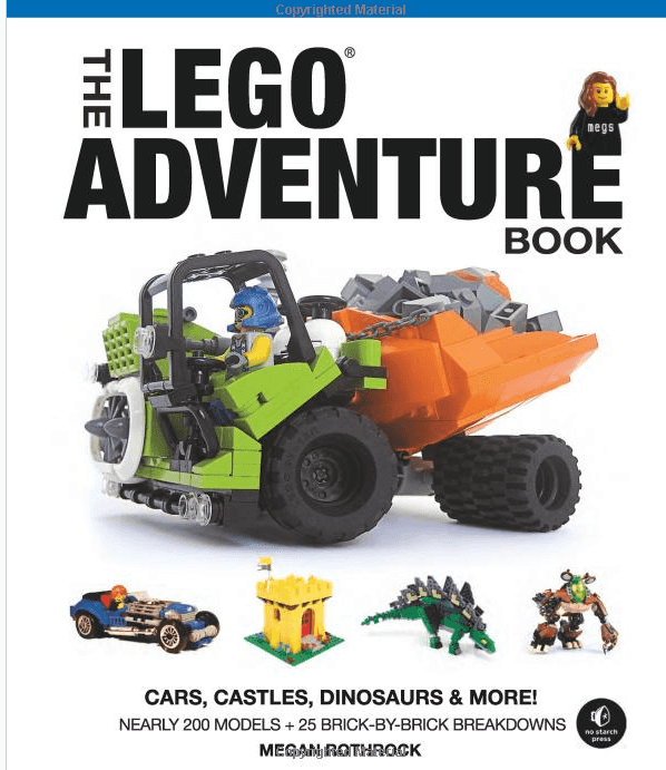 The LEGO Adventure Book Volume 1: Cars, Castles, Dinosaurs & More!: Cars, Castles, Dinosaurs and More!