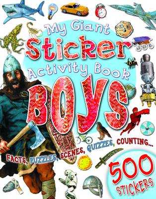 My Giant Sticker Activity Book Boys