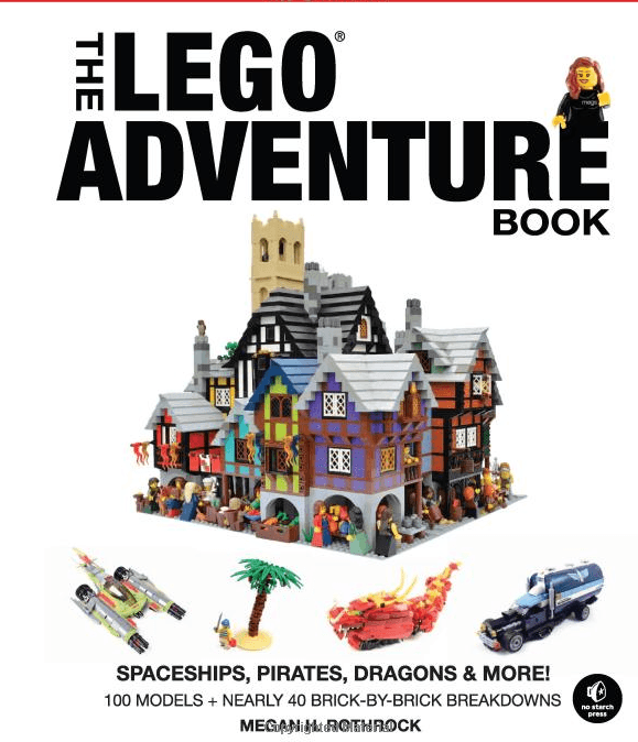 The LEGO Adventure Book, Vol. 2: Spaceships, Pirates, Dragons & More!: Spaceships, Pirates, Dragons & More!