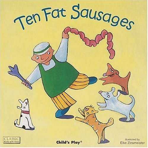 Ten Fat Sausages (Classic Books With Holes)